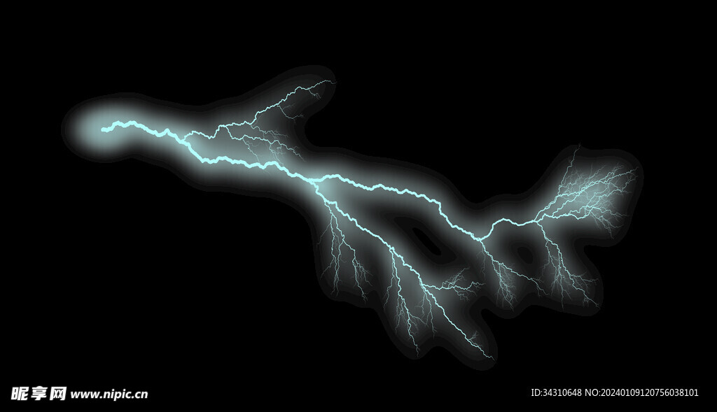 闪电闪光电流光效电闪雷鸣雷电打