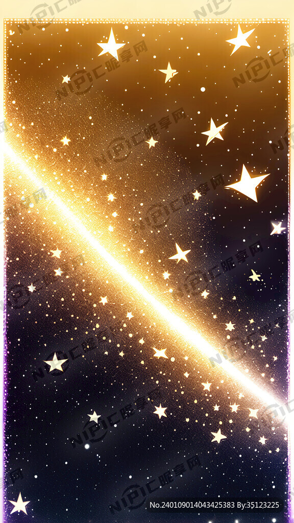 以舞台上最闪耀的星星为主题