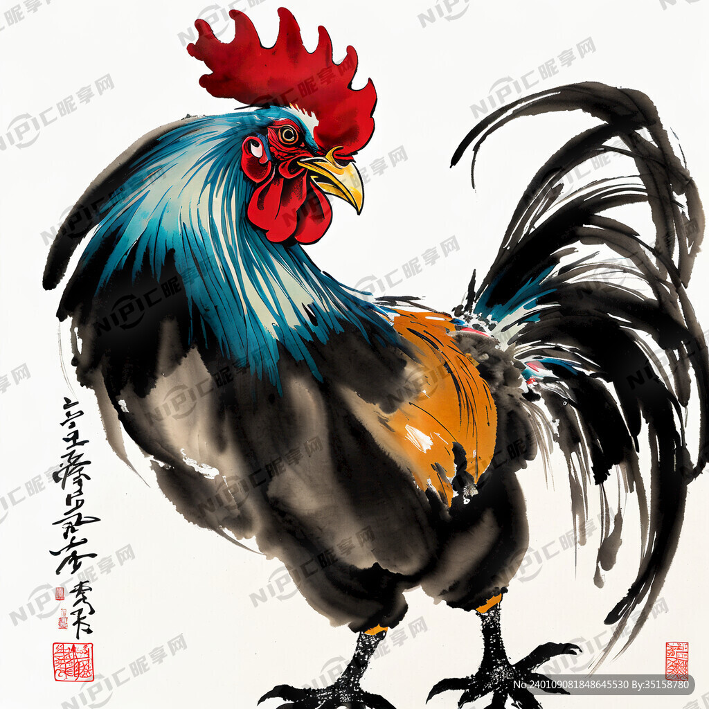 土鸡宣传图片