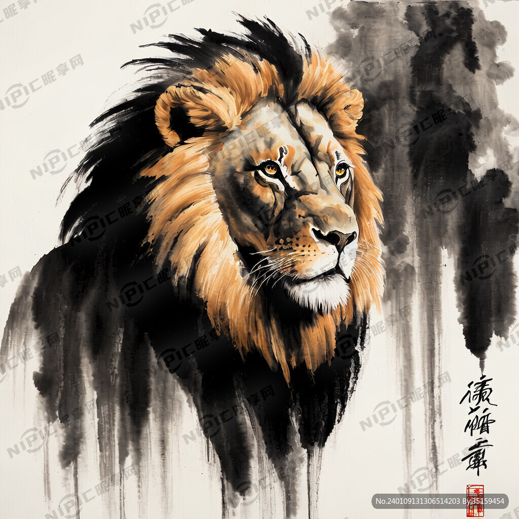 螺狮粉水墨商标