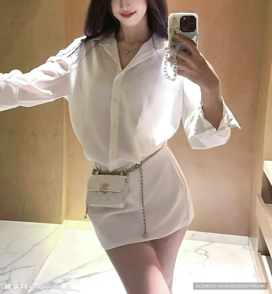 休闲的女孩