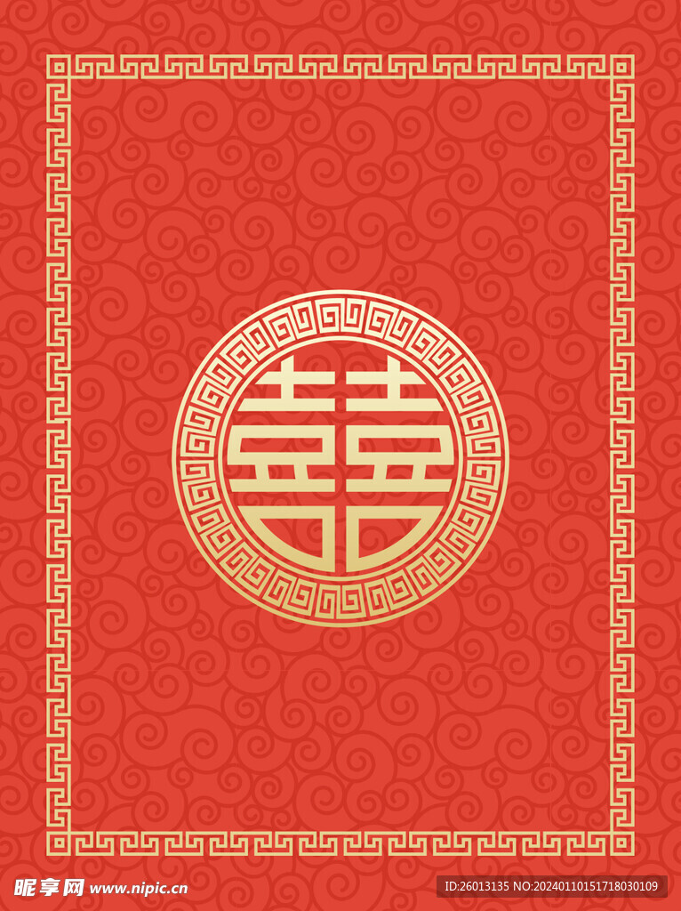 红色背景