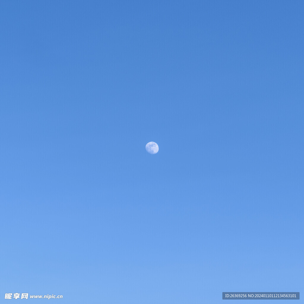 下午的月亮