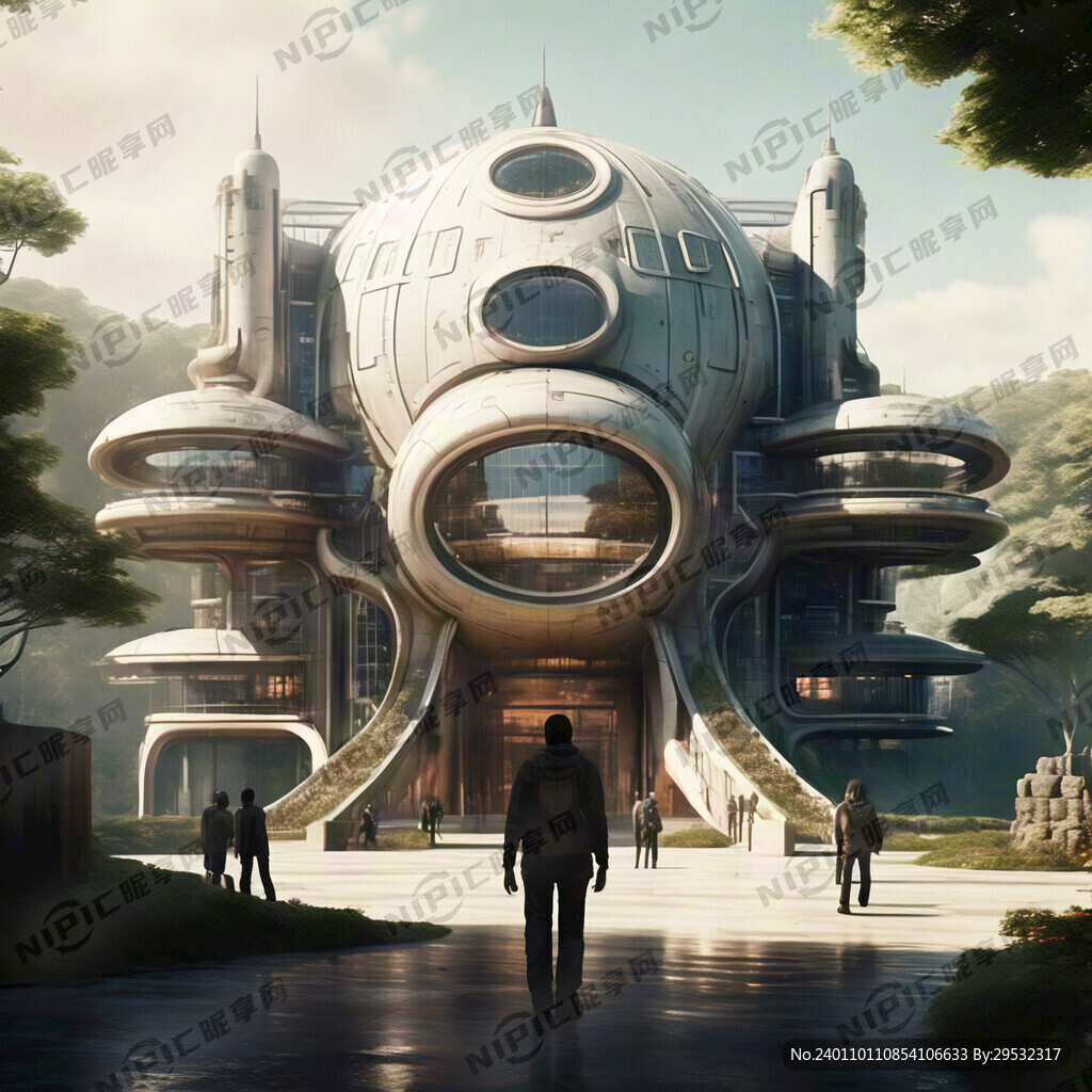 科幻梦幻建筑