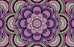曼陀罗花纹