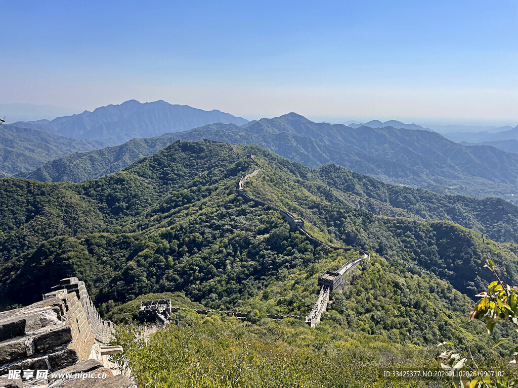 长城 山脉 金山银山