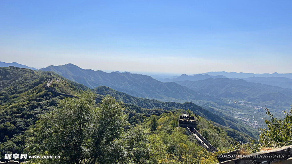 长城 山脉 金山银山