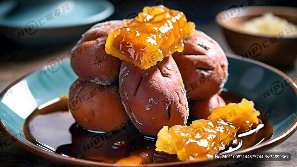糖心流油蜜薯