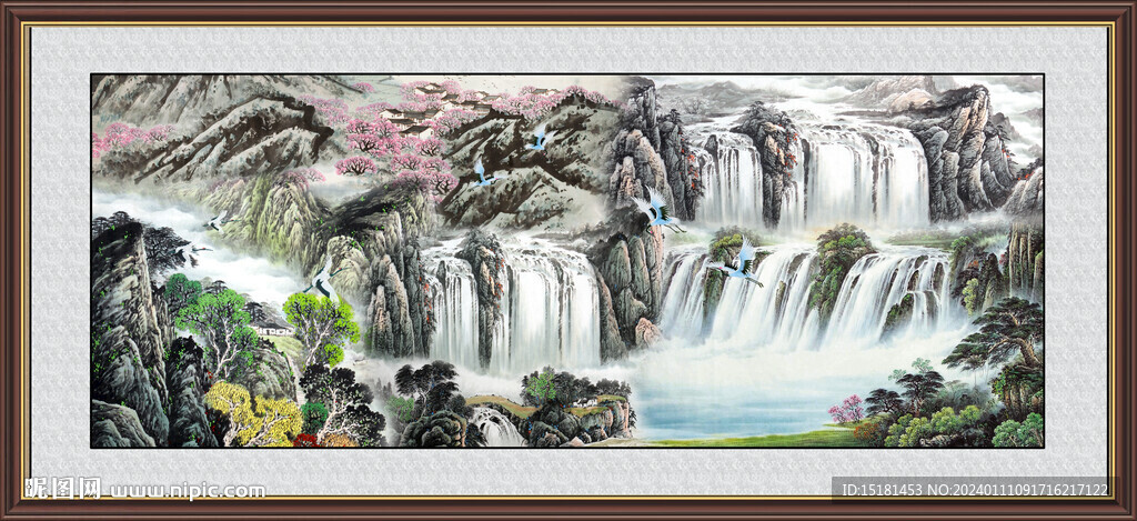 江山如画风景 