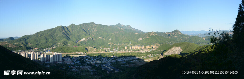 南大山磁家务半壁店全景