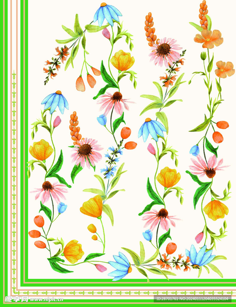 定位花