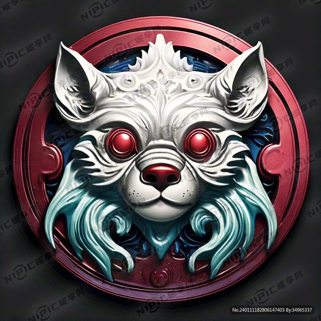 图标  徽章式  佰乐彩膜