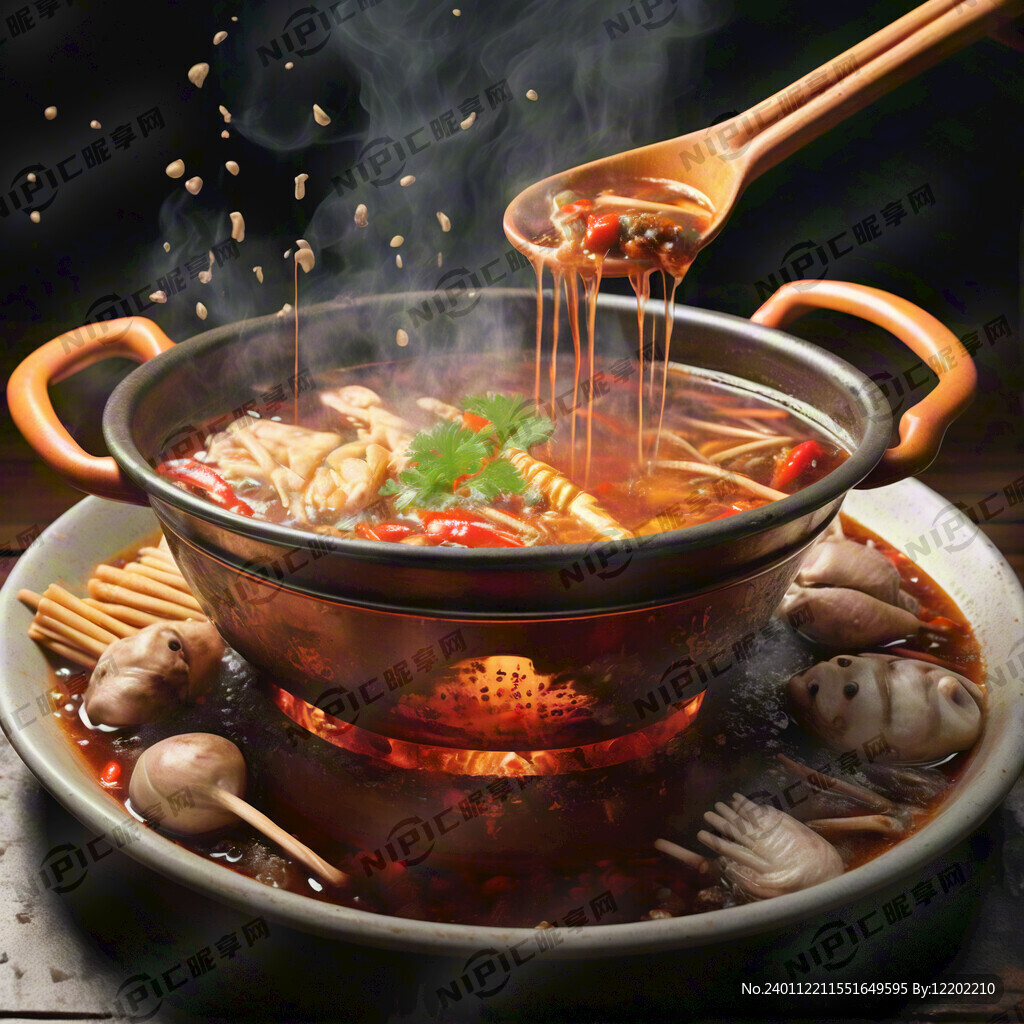 用重庆火锅泡脚