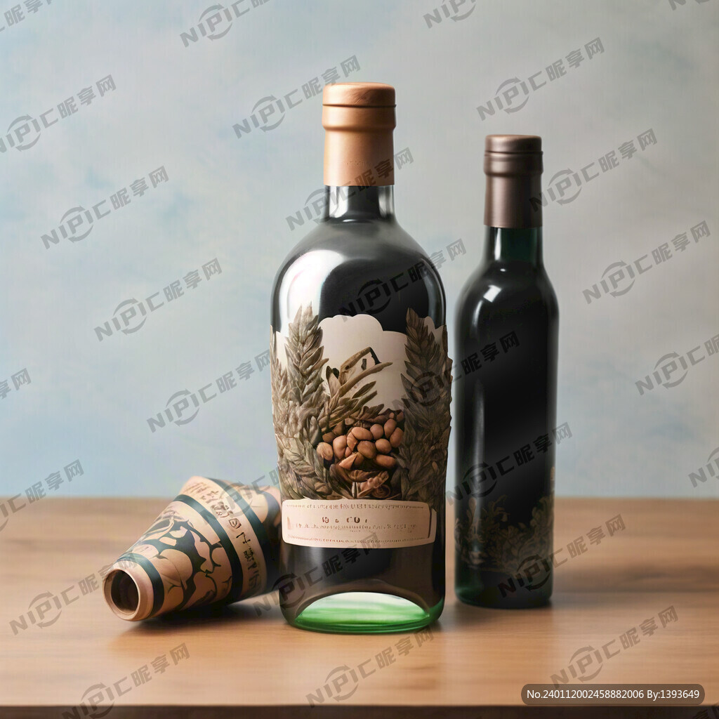 莜麦酒瓶设计