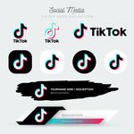 抖音Tik Tok logo
