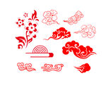 祥云底纹