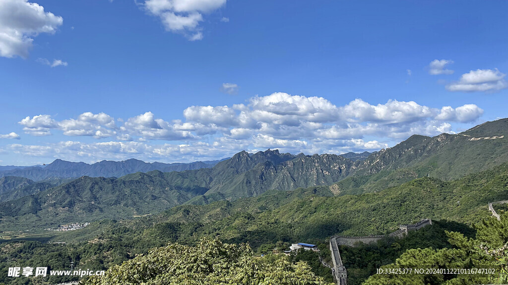 长城 山脉风景如画