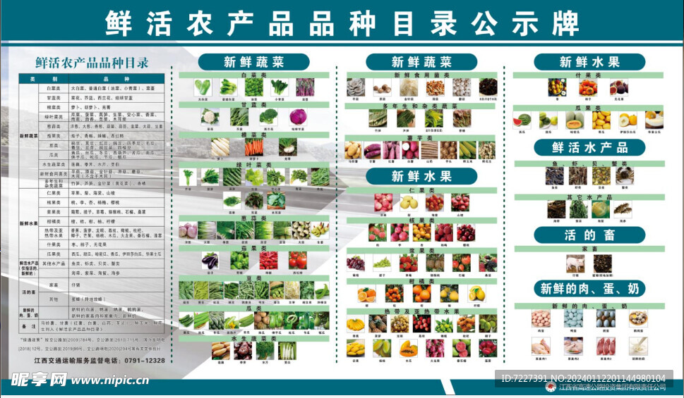 高速公路收费标准  农产品收费