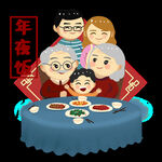 年夜饭素材
