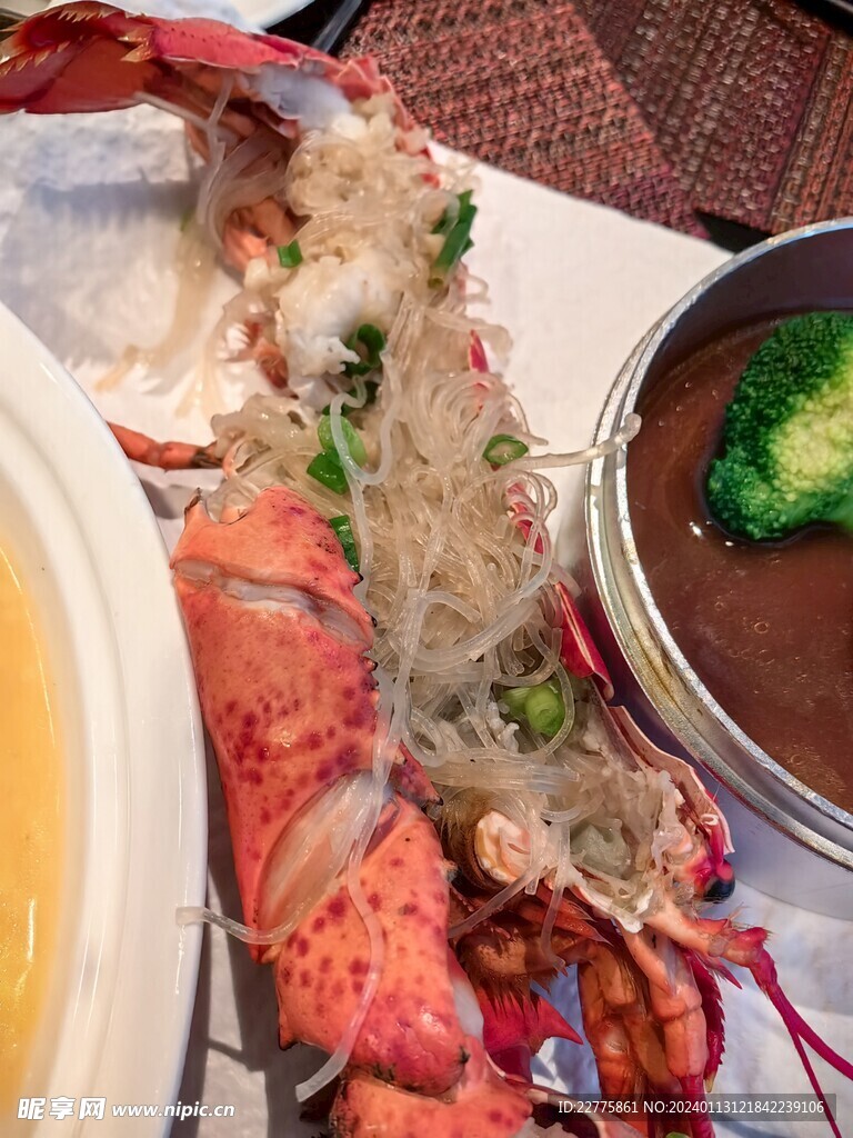 西餐龙虾美食摄影 