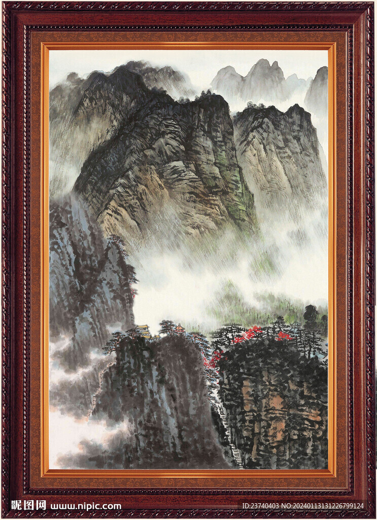风景山水画