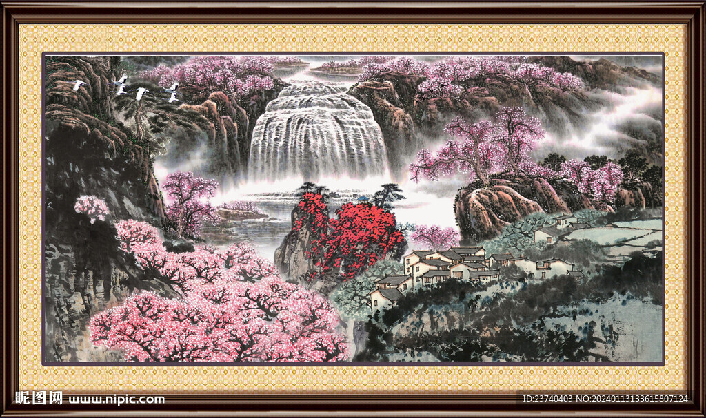 风景山水画