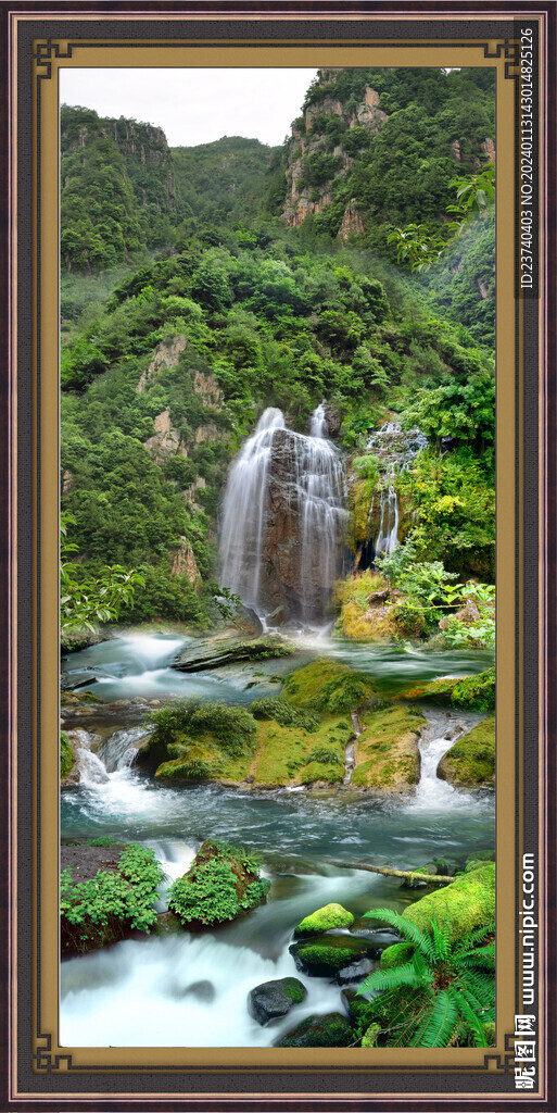 中堂山水画