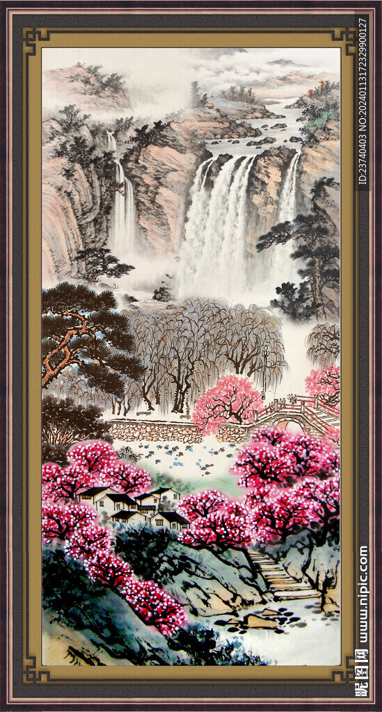 办公室山水画