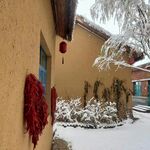乡村土墙