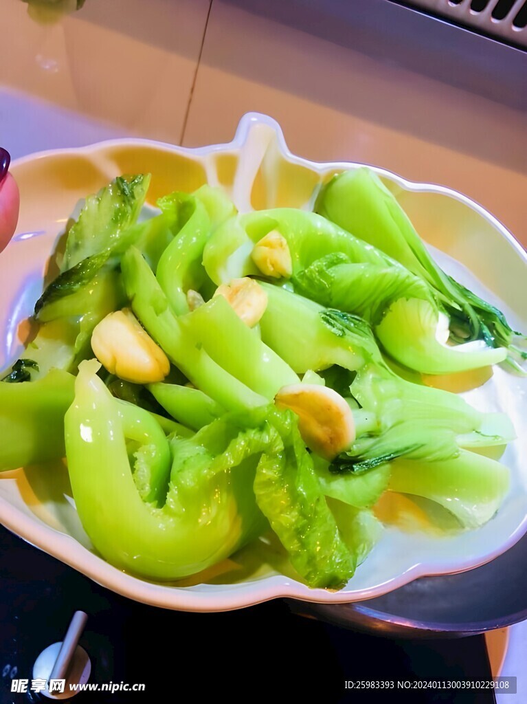白灼芥菜