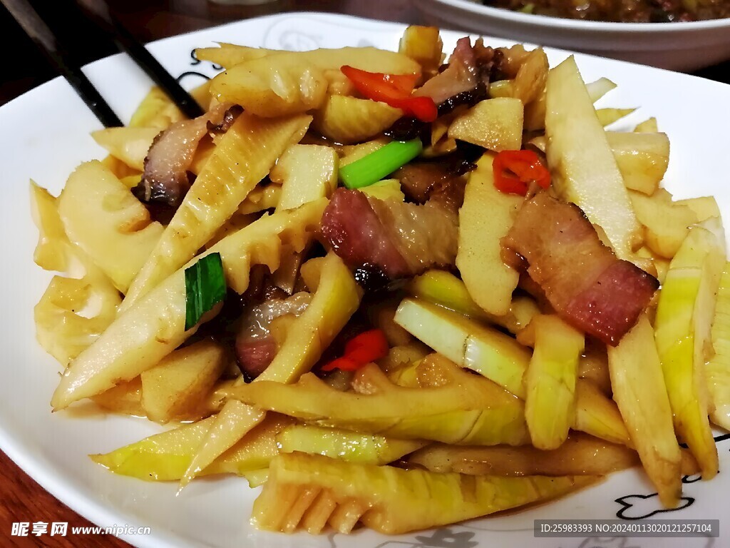 竹笋烧肉