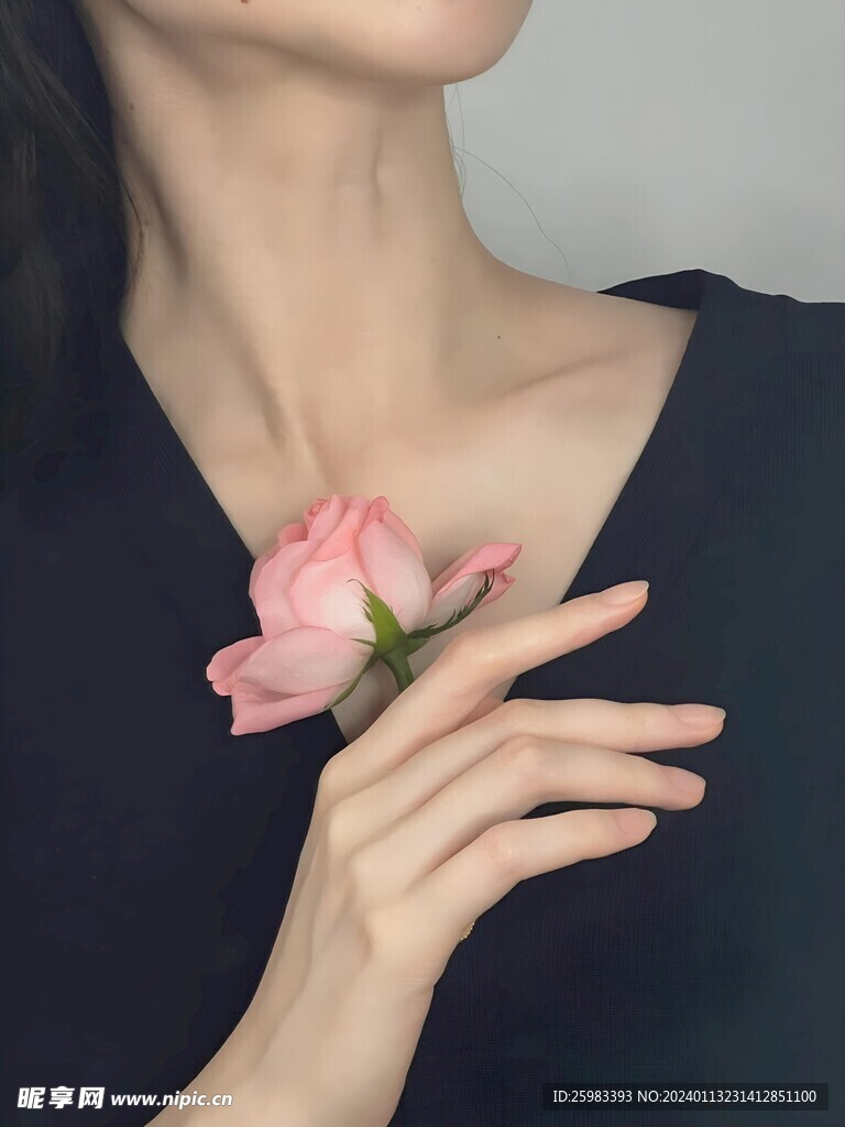 休闲的女孩