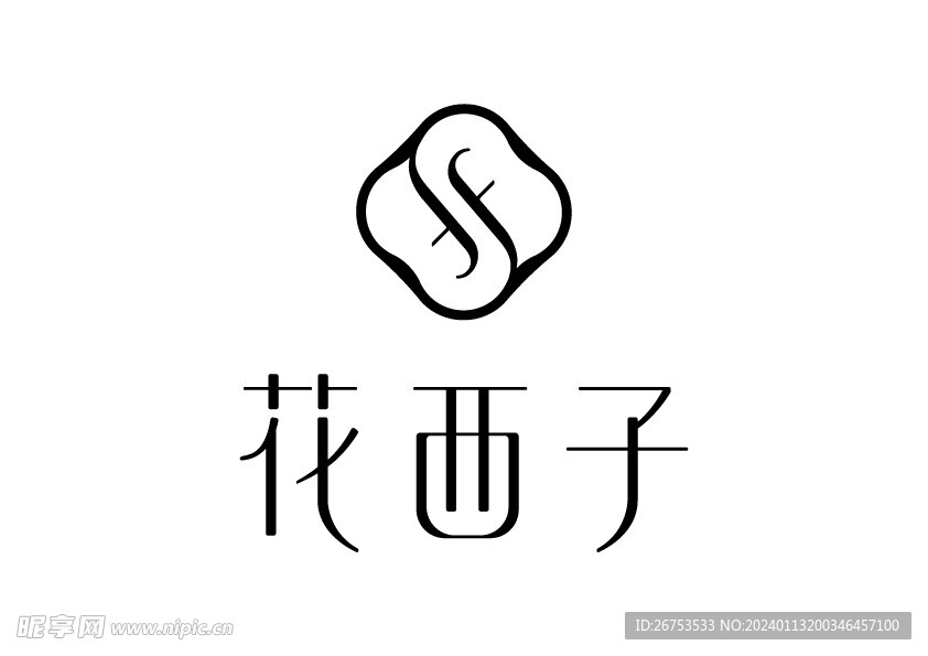 花西子 LOGO 标志