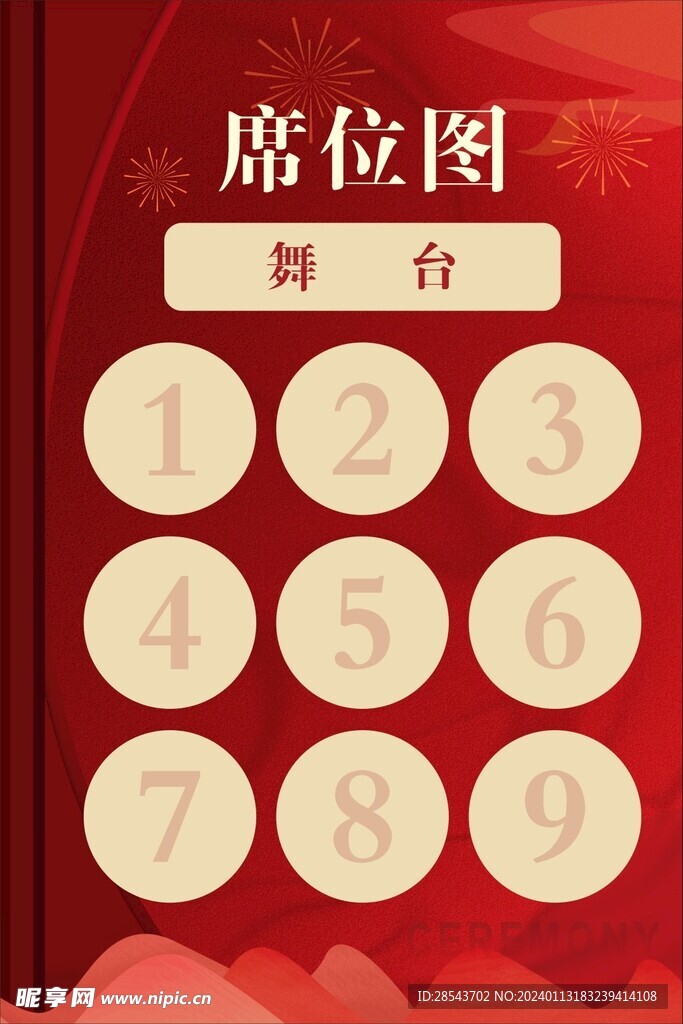 席位图