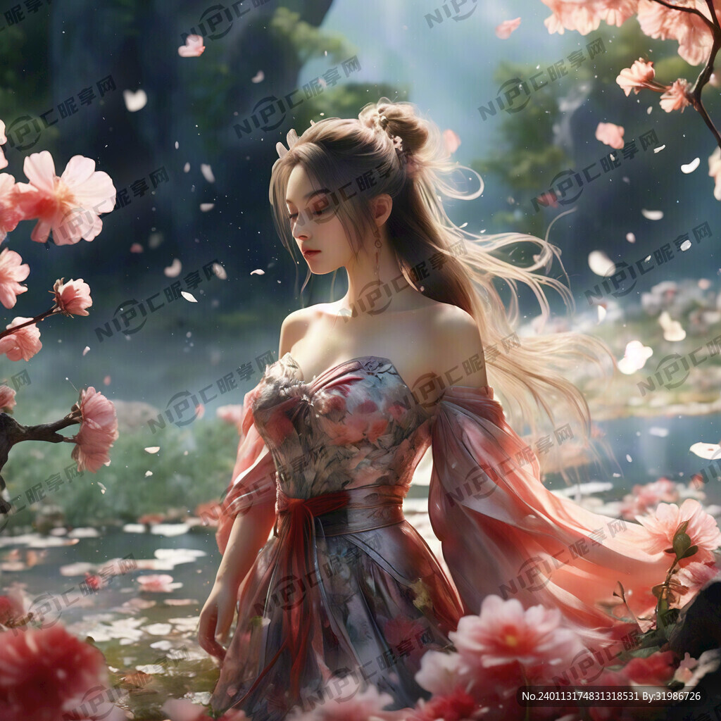 游戏梦幻唯美新中式风景 超高清