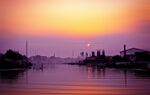 夕阳晚霞图片