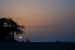 夕阳晚霞图片