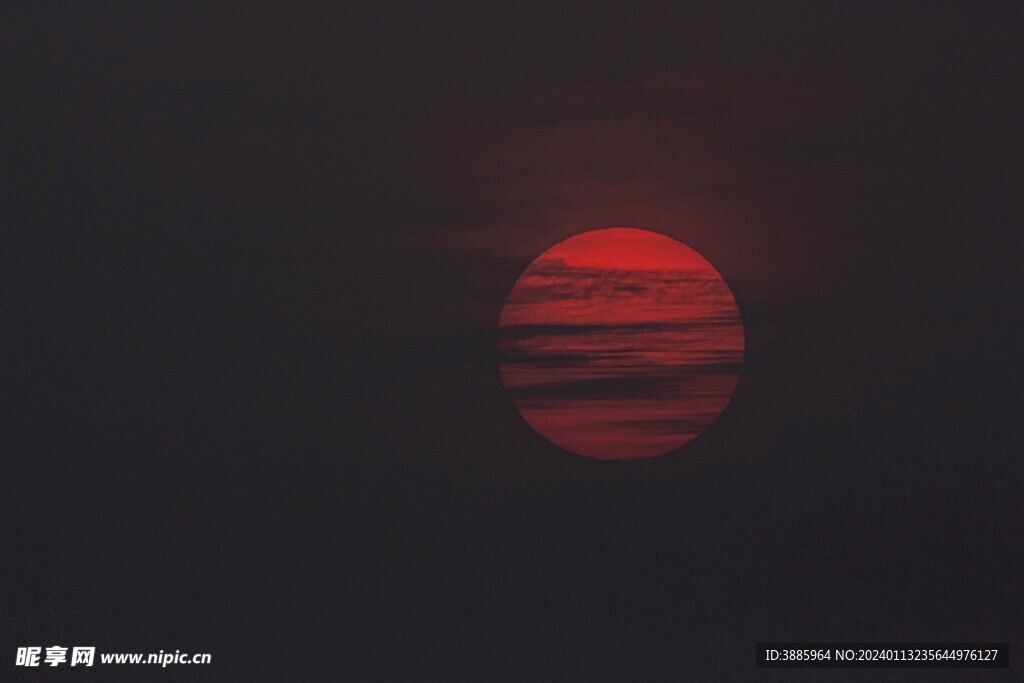 夕阳晚霞图片