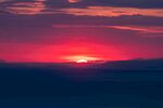 夕阳晚霞图片