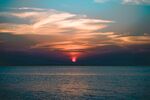 夕阳晚霞图片