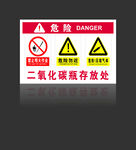 二氧化碳瓶存放处