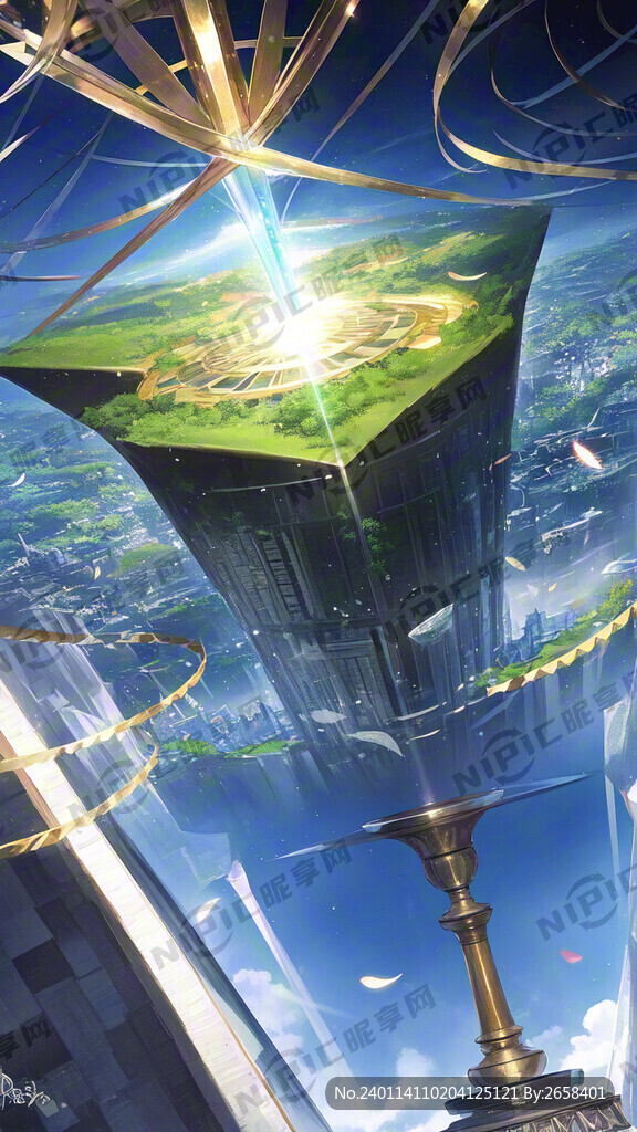 摇钱树 晶莹剔透 梦幻 二次元