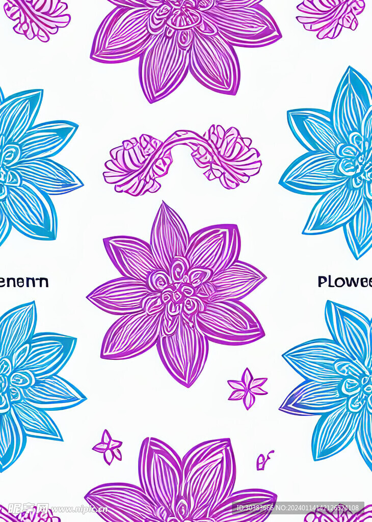 花