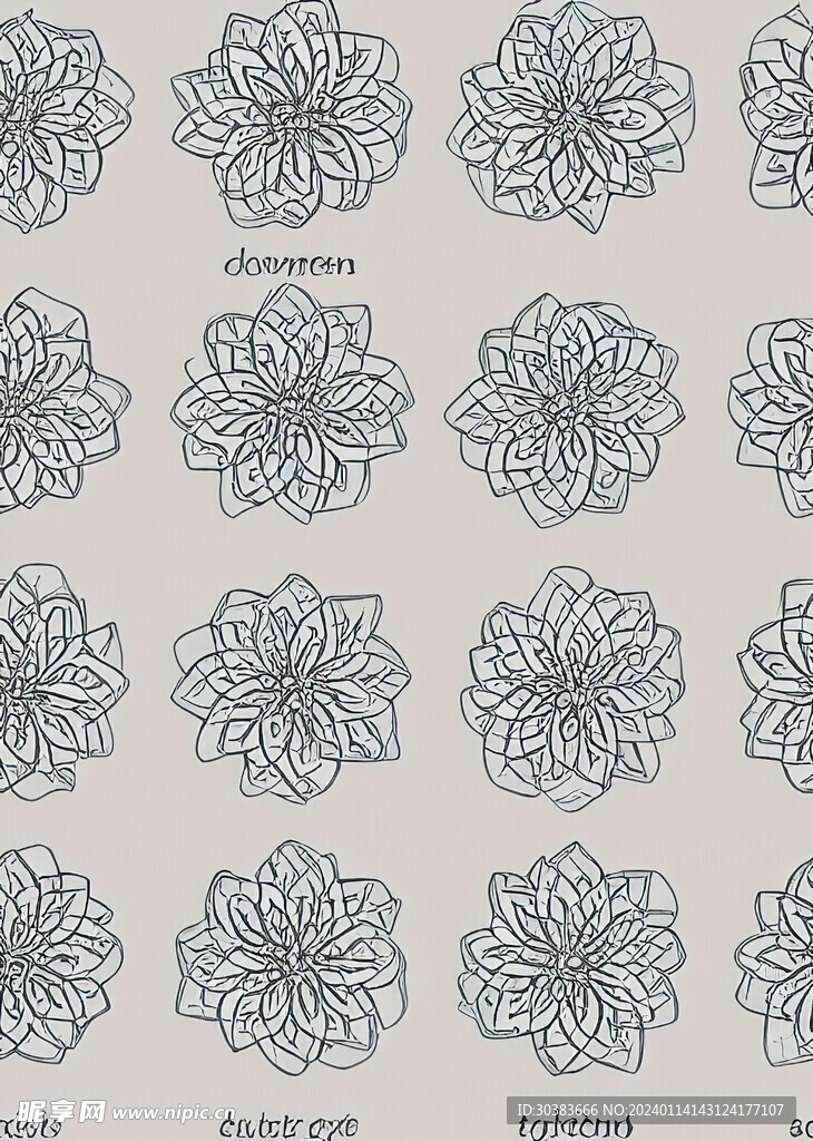 花