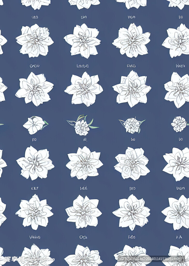 花