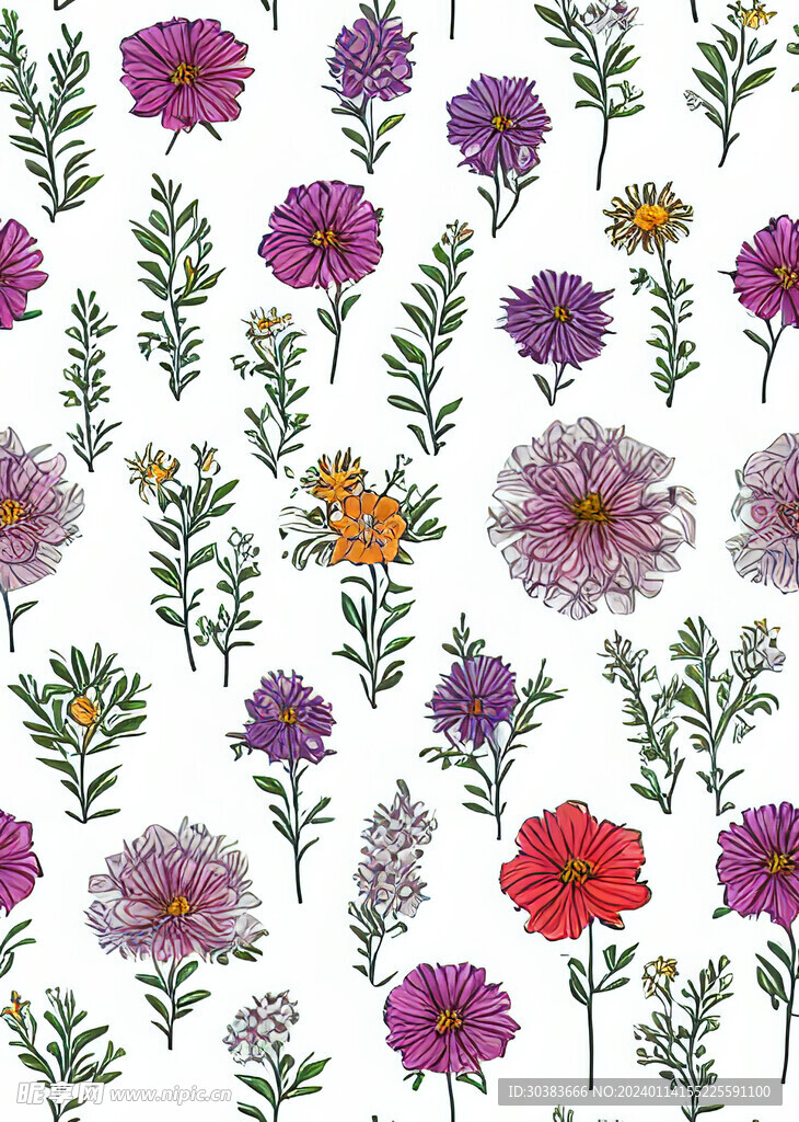 花