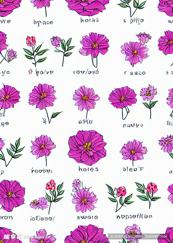 花