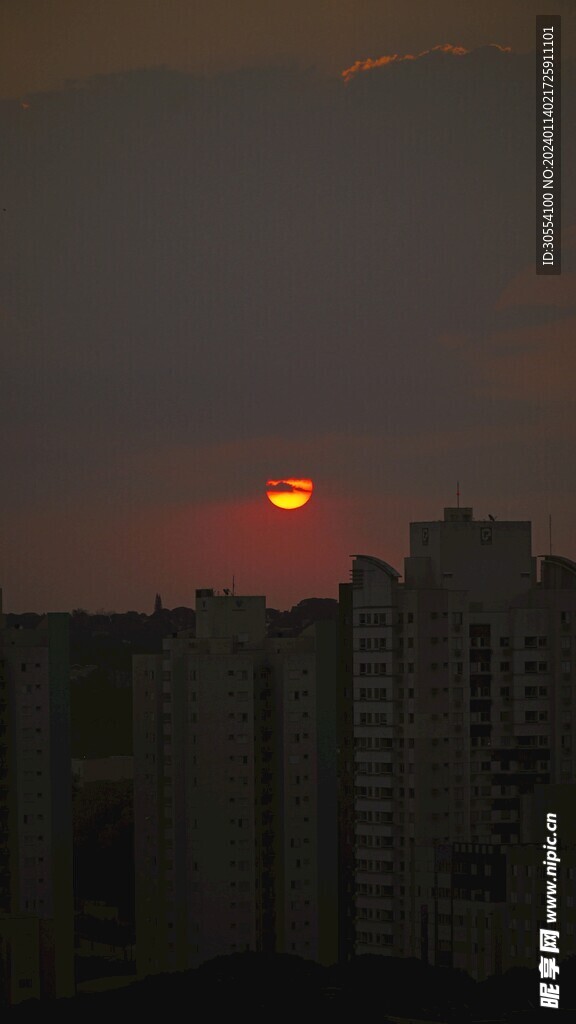 日出日落夕阳西下图片