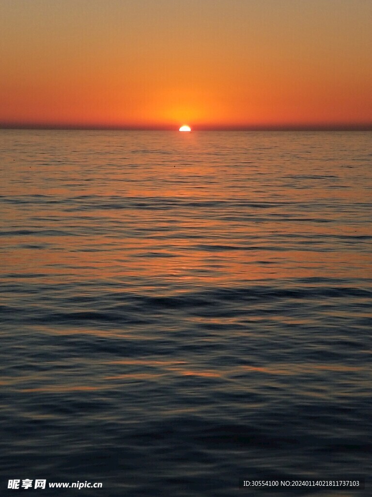 日出日落夕阳西下图片