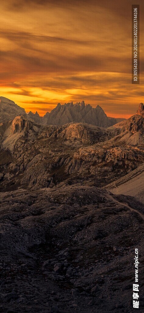 日出日落夕阳西下图片